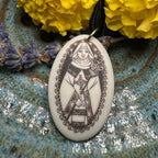Artisan Irish Saint Brigid Necklace - Handmade in the U.S.A. Pendant La Vie Bien Artisan Irish Saint Brigid Necklace - Handmade in the U.S.A.