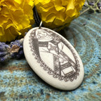 Artisan Irish Saint Brigid Necklace - Handmade in the U.S.A. Pendant La Vie Bien Artisan Irish Saint Brigid Necklace - Handmade in the U.S.A.