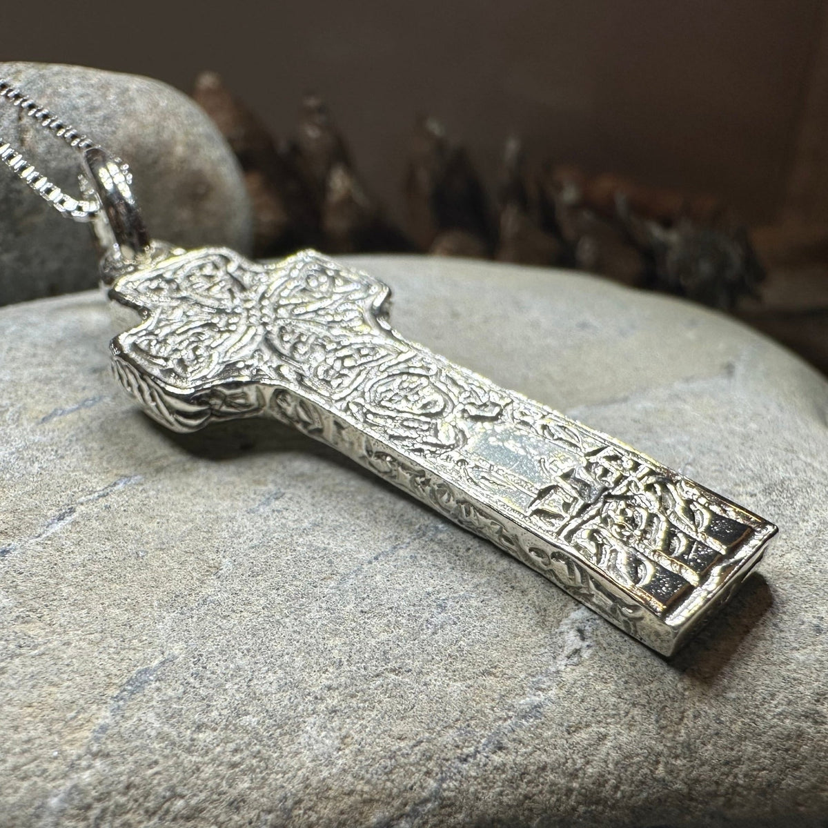 Artisan Irish Saint Patrick Cross Necklace - Made in Ireland Pendant La Vie Bien Artisan Irish Saint Patrick Cross Necklace - Made in Ireland