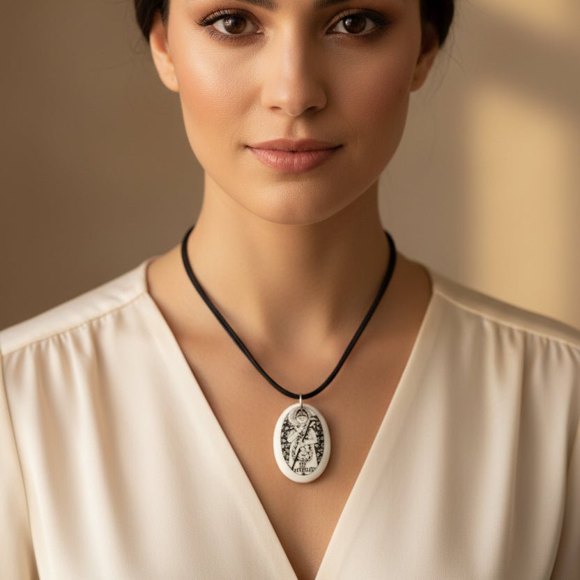 Artisan Irish Saint Patrick Necklace - Handmade in the U.S.A. Pendant La Vie Bien Artisan Irish Saint Patrick Necklace - Handmade in the U.S.A.