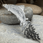 Artisan Irish Salmon of Knowledge Necklace - Made in Ireland Pendant La Vie Bien Artisan Irish Salmon of Knowledge Necklace - Made in Ireland