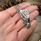 Artisan Large Irish Harp Necklace - Made in Ireland Pendant La Vie Bien Artisan Large Irish Harp Necklace - Made in Ireland
