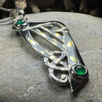 Artisan Large Irish Harp Necklace - Made in Ireland Pendant La Vie Bien Artisan Large Irish Harp Necklace - Made in Ireland