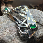 Artisan Large Irish Harp Necklace - Made in Ireland Pendant La Vie Bien Artisan Large Irish Harp Necklace - Made in Ireland