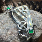 Artisan Large Irish Harp Necklace - Made in Ireland Pendant La Vie Bien Artisan Large Irish Harp Necklace - Made in Ireland