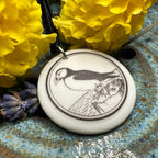 Artisan Puffin Necklace - Handmade in U.S.A. Pendant La Vie Bien Artisan Puffin Necklace - Handmade in U.S.A.