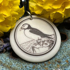 Artisan Puffin Necklace - Handmade in U.S.A. Pendant La Vie Bien Artisan Puffin Necklace - Handmade in U.S.A.