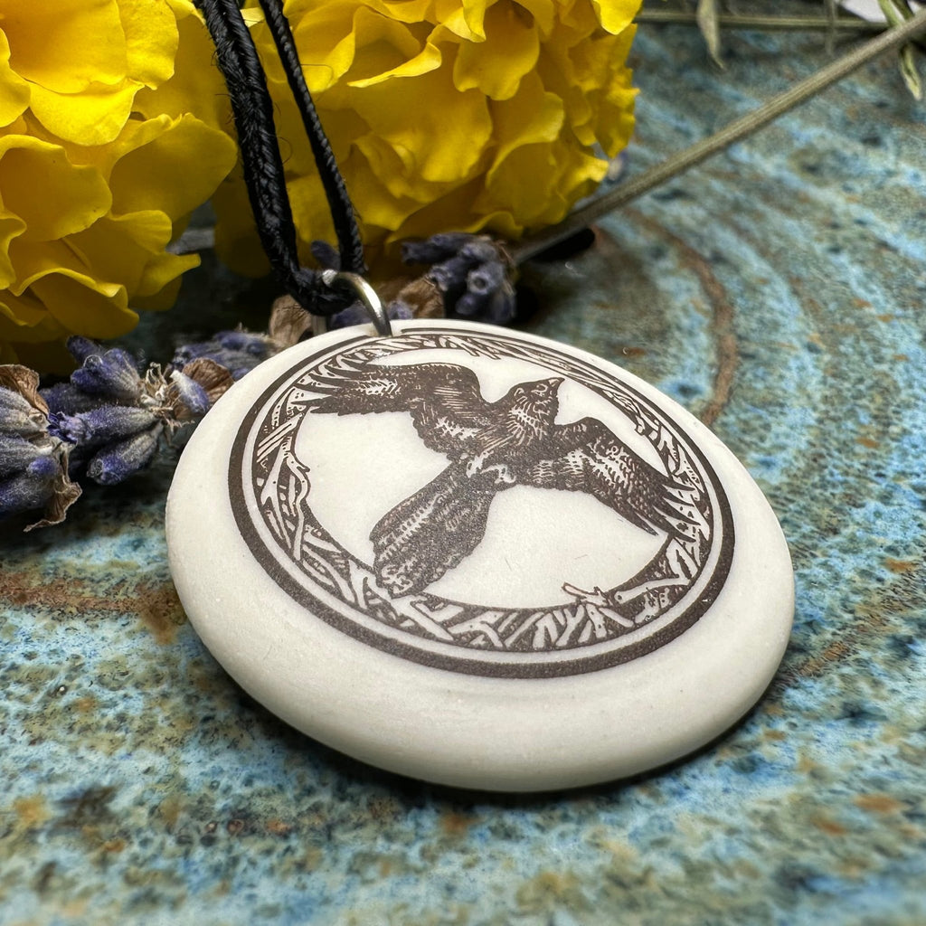 Artisan Raven Necklace - Handmade in the U.S.A. Pendant La Vie Bien Artisan Raven Necklace - Handmade in the U.S.A.