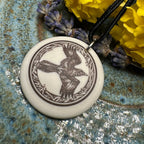 Artisan Raven Necklace - Handmade in the U.S.A. Pendant La Vie Bien Artisan Raven Necklace - Handmade in the U.S.A.