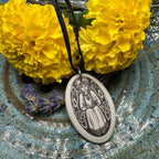 Artisan Scottish Saint Margaret Necklace - Handmade in the U.S.A. Pendant La Vie Bien Artisan Scottish Saint Margaret Necklace - Handmade in the U.S.A.