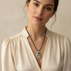 Artisan Scottish Saint Margaret Necklace - Handmade in the U.S.A. Pendant La Vie Bien Artisan Scottish Saint Margaret Necklace - Handmade in the U.S.A.