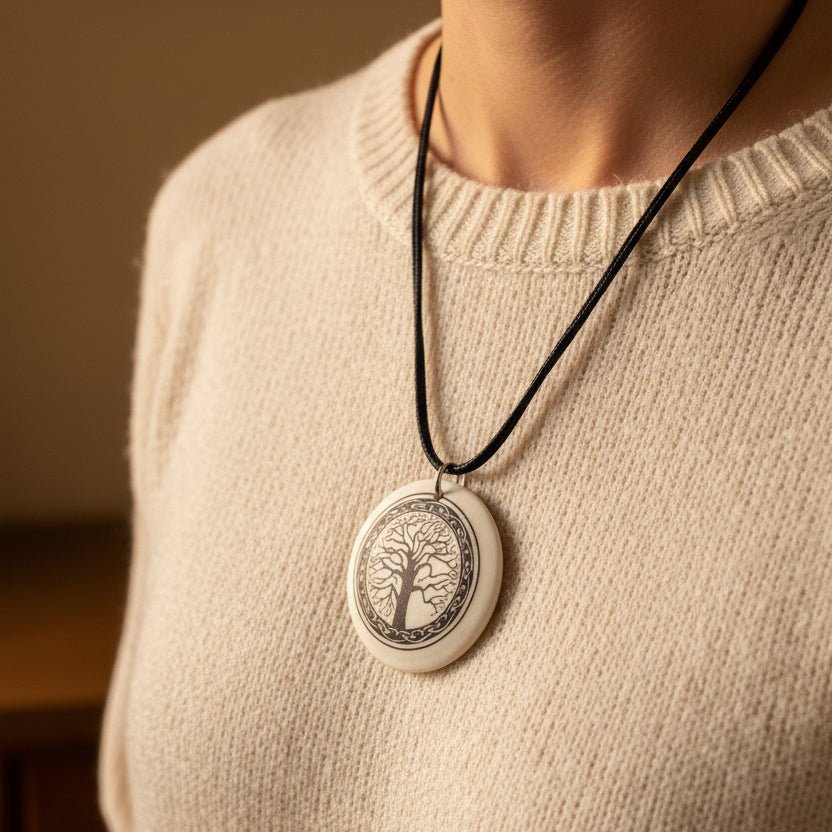 Artisan Tree of Life Necklace - Handmade in the U.S.A. Pendant La Vie Bien Artisan Tree of Life Necklace - Handmade in the U.S.A.