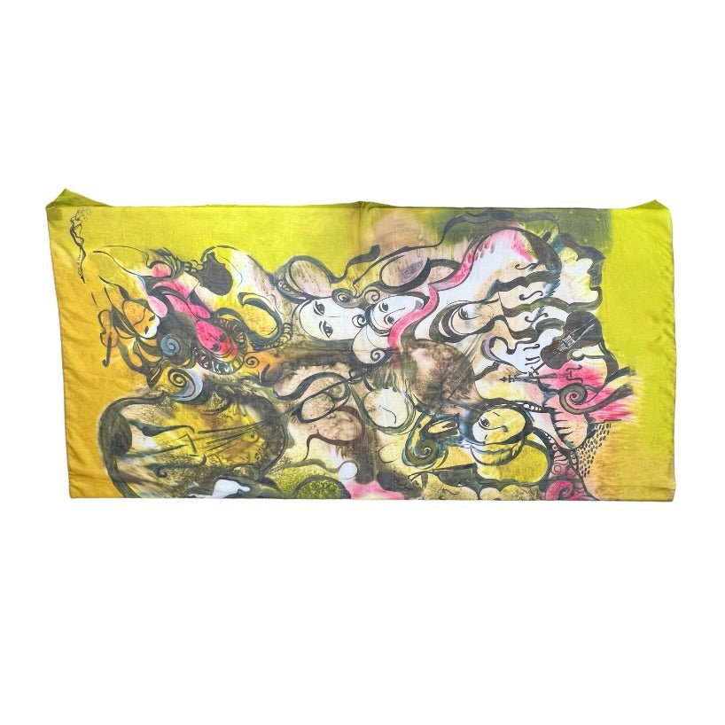 Artistry in Silk Scarf Silk scarf La Vie Bien Artistry in Silk Scarf