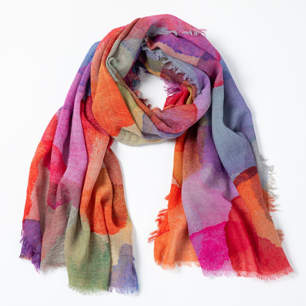Artist's Palette Scarf Scarves & Bandanas La Vie Bien Artist's Palette Scarf