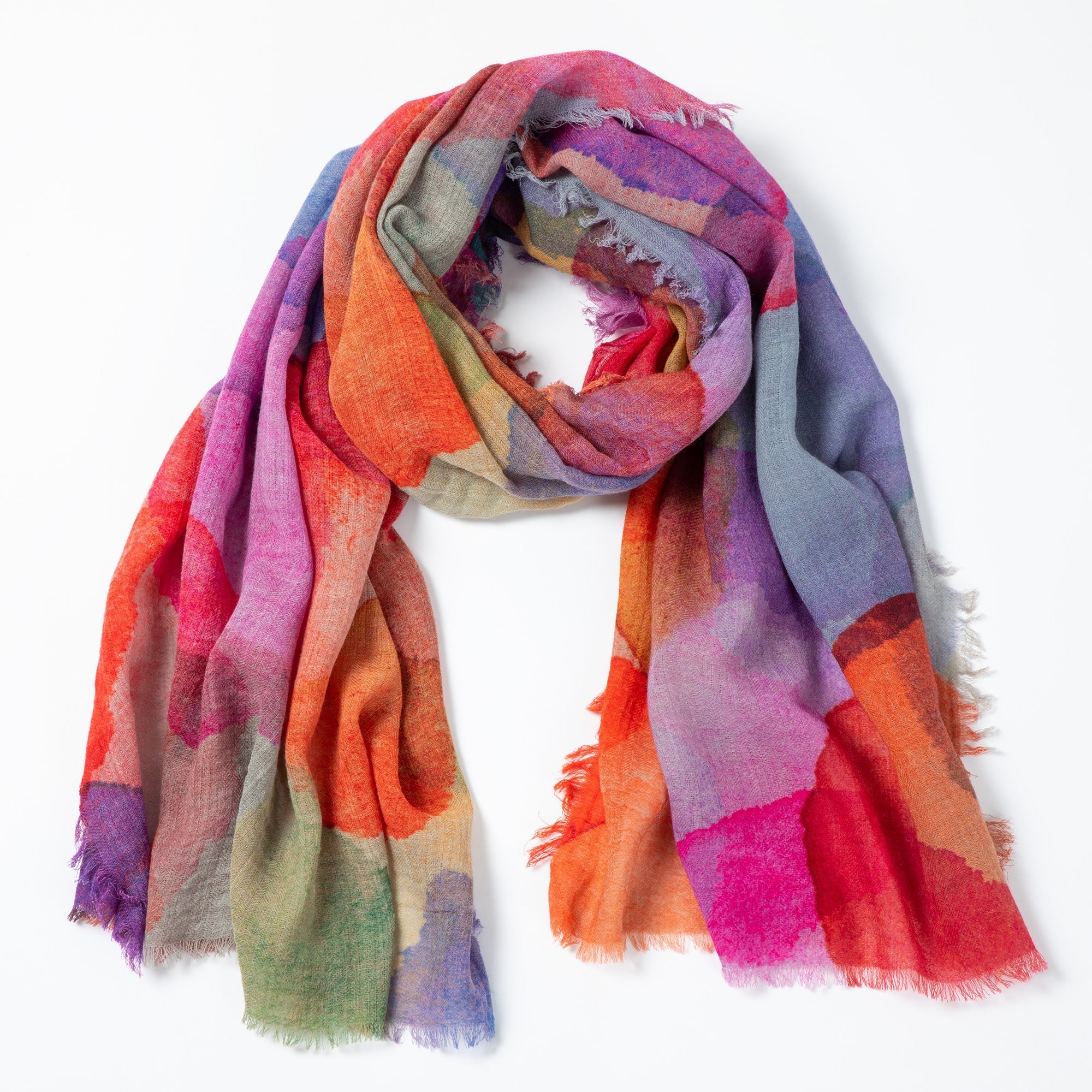 Artist's Palette Scarf Scarves & Bandanas La Vie Bien Artist's Palette Scarf