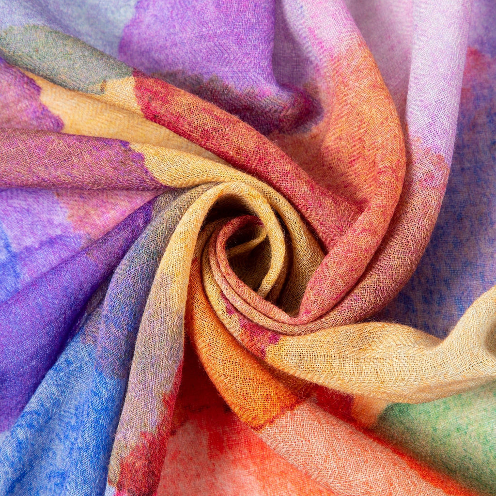 Artist's Palette Scarf Scarves & Bandanas La Vie Bien Artist's Palette Scarf