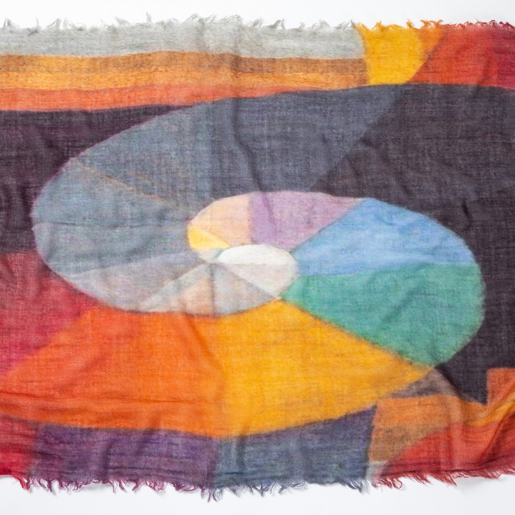 Artist's Palette Scarf Scarves & Bandanas La Vie Bien Artist's Palette Scarf