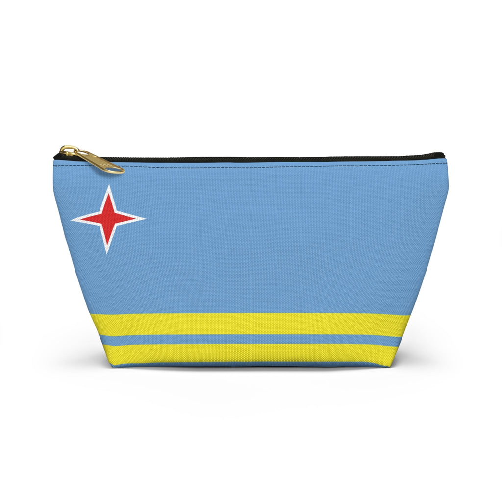 Aruba Accessory Pouch with T - Bottom Accessory Pouch w T - bottom La Vie Bien Aruba Accessory Pouch with T - Bottom