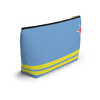Aruba Accessory Pouch with T - Bottom Accessory Pouch w T - bottom La Vie Bien Aruba Accessory Pouch with T - Bottom