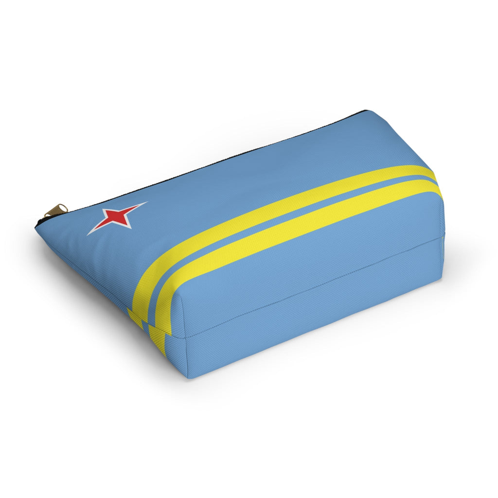 Aruba Accessory Pouch with T - Bottom Accessory Pouch w T - bottom La Vie Bien Aruba Accessory Pouch with T - Bottom