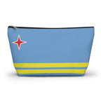 Aruba Accessory Pouch with T - Bottom Accessory Pouch w T - bottom La Vie Bien Aruba Accessory Pouch with T - Bottom