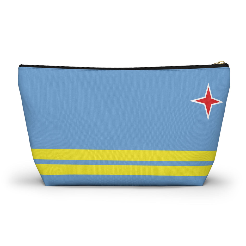 Aruba Accessory Pouch with T - Bottom Accessory Pouch w T - bottom La Vie Bien Aruba Accessory Pouch with T - Bottom