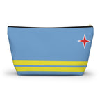 Aruba Accessory Pouch with T - Bottom Accessory Pouch w T - bottom La Vie Bien Aruba Accessory Pouch with T - Bottom