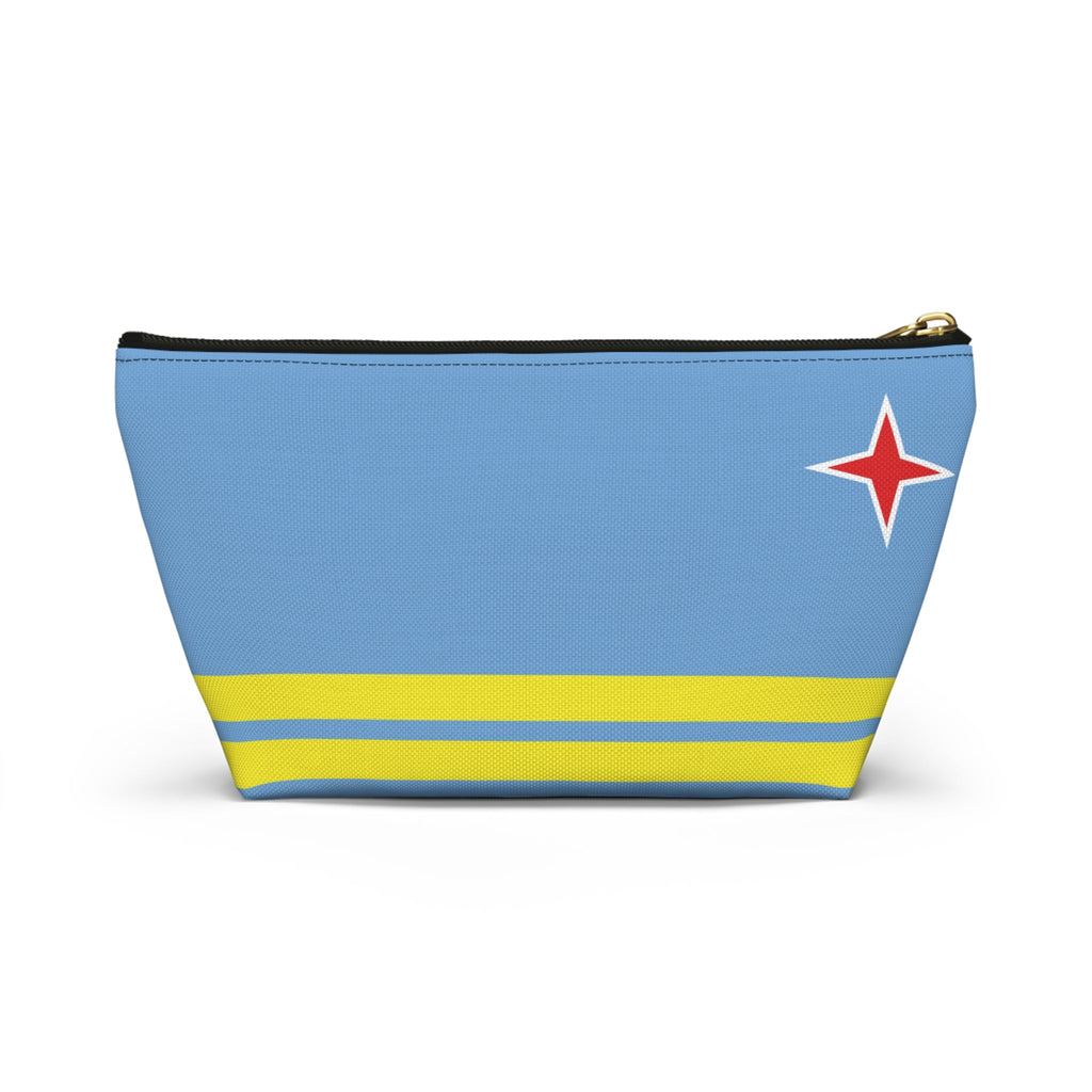 Aruba Accessory Pouch with T - Bottom Accessory Pouch w T - bottom La Vie Bien Aruba Accessory Pouch with T - Bottom