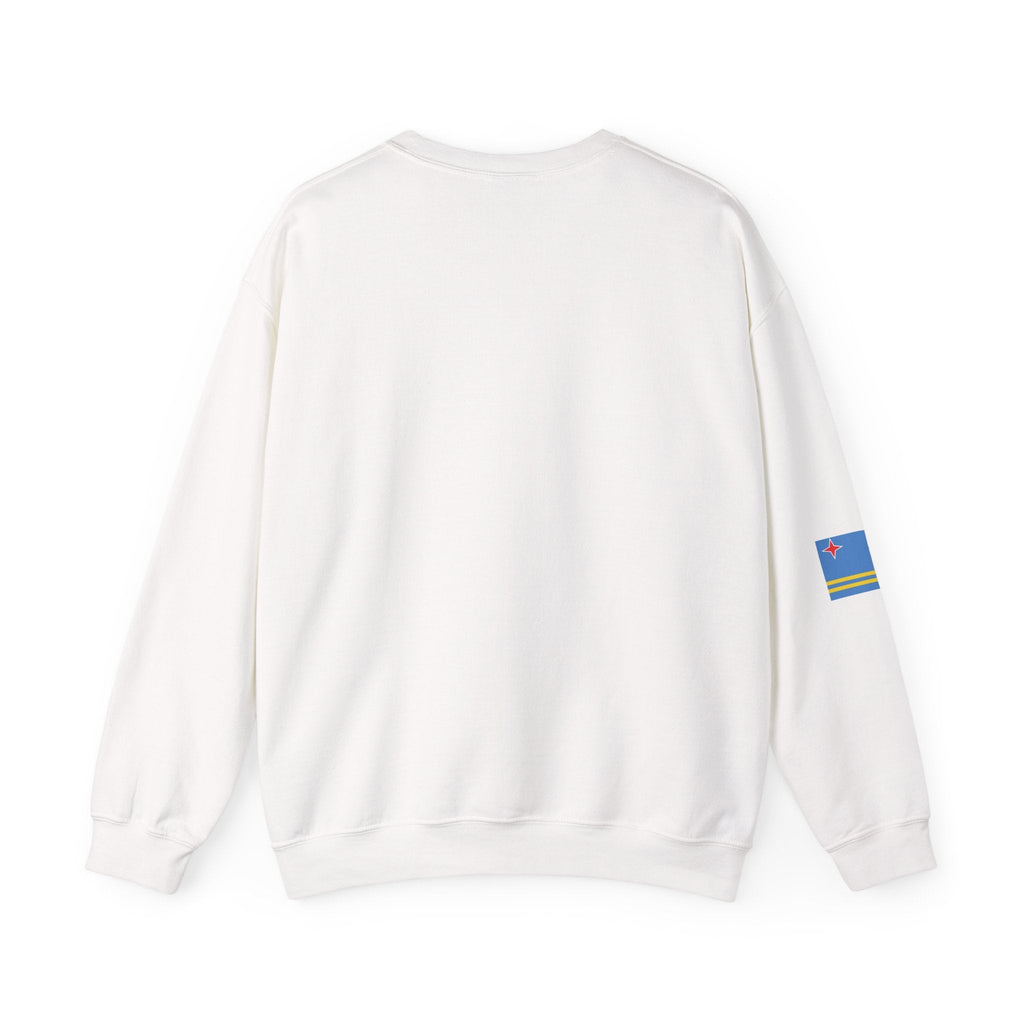 Aruba Caribbean University Sweatshirt Gildan 18000 Unisex Heavy Blend Crewneck Sweatshirt La Vie Bien Aruba Caribbean University Sweatshirt