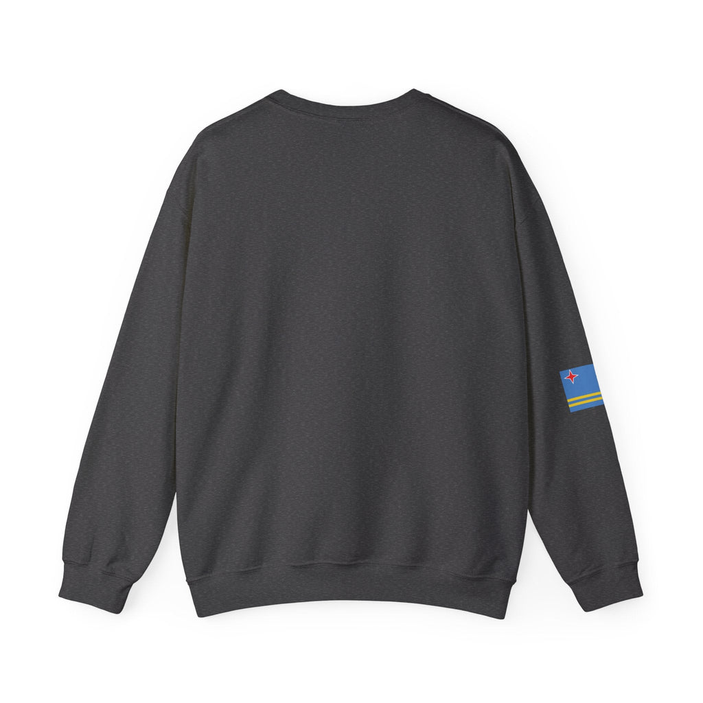 Aruba Caribbean University Sweatshirt Gildan 18000 Unisex Heavy Blend Crewneck Sweatshirt La Vie Bien Aruba Caribbean University Sweatshirt
