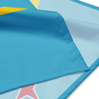 Aruba Flag Bandana All-Over Print Bandana La Vie Bien Aruba Flag Bandana