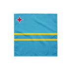 Aruba Flag Bandana All-Over Print Bandana La Vie Bien Aruba Flag Bandana