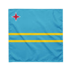 Aruba Flag Bandana All-Over Print Bandana La Vie Bien Aruba Flag Bandana