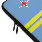 Aruba Flag Laptop Sleeve Case Laptop Sleeve La Vie Bien Aruba Flag Laptop Sleeve Case
