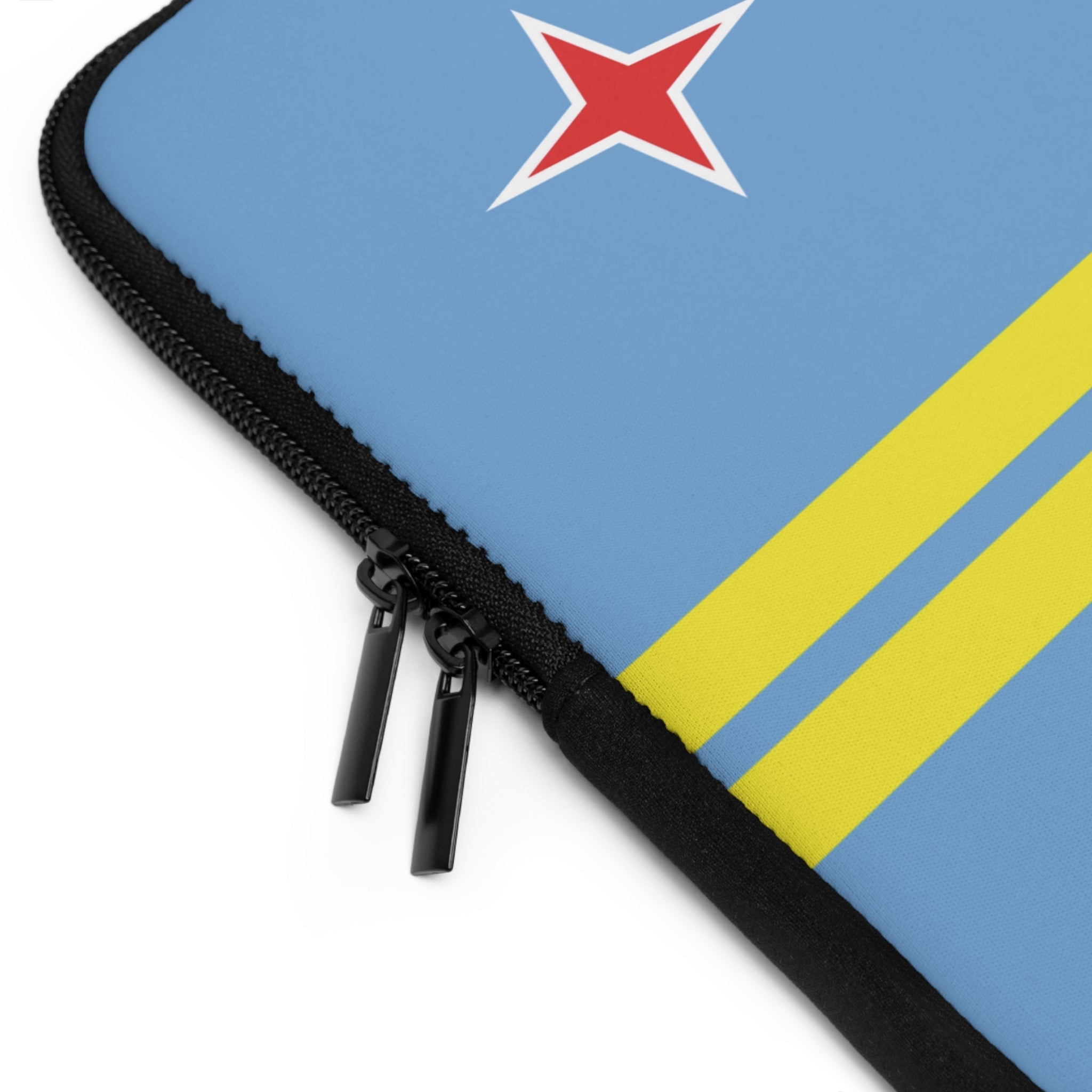 Aruba Flag Laptop Sleeve Case Laptop Sleeve La Vie Bien Aruba Flag Laptop Sleeve Case