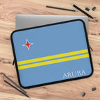 Aruba Flag Laptop Sleeve Case Laptop Sleeve La Vie Bien Aruba Flag Laptop Sleeve Case