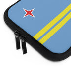 Aruba Flag Laptop Sleeve Case Laptop Sleeve La Vie Bien Aruba Flag Laptop Sleeve Case
