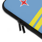 Aruba Flag Laptop Sleeve Case Laptop Sleeve La Vie Bien Aruba Flag Laptop Sleeve Case