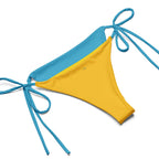 Aruba Flag String Bikini All - Over Print Recycled String Bikini La Vie Bien Aruba Flag String Bikini