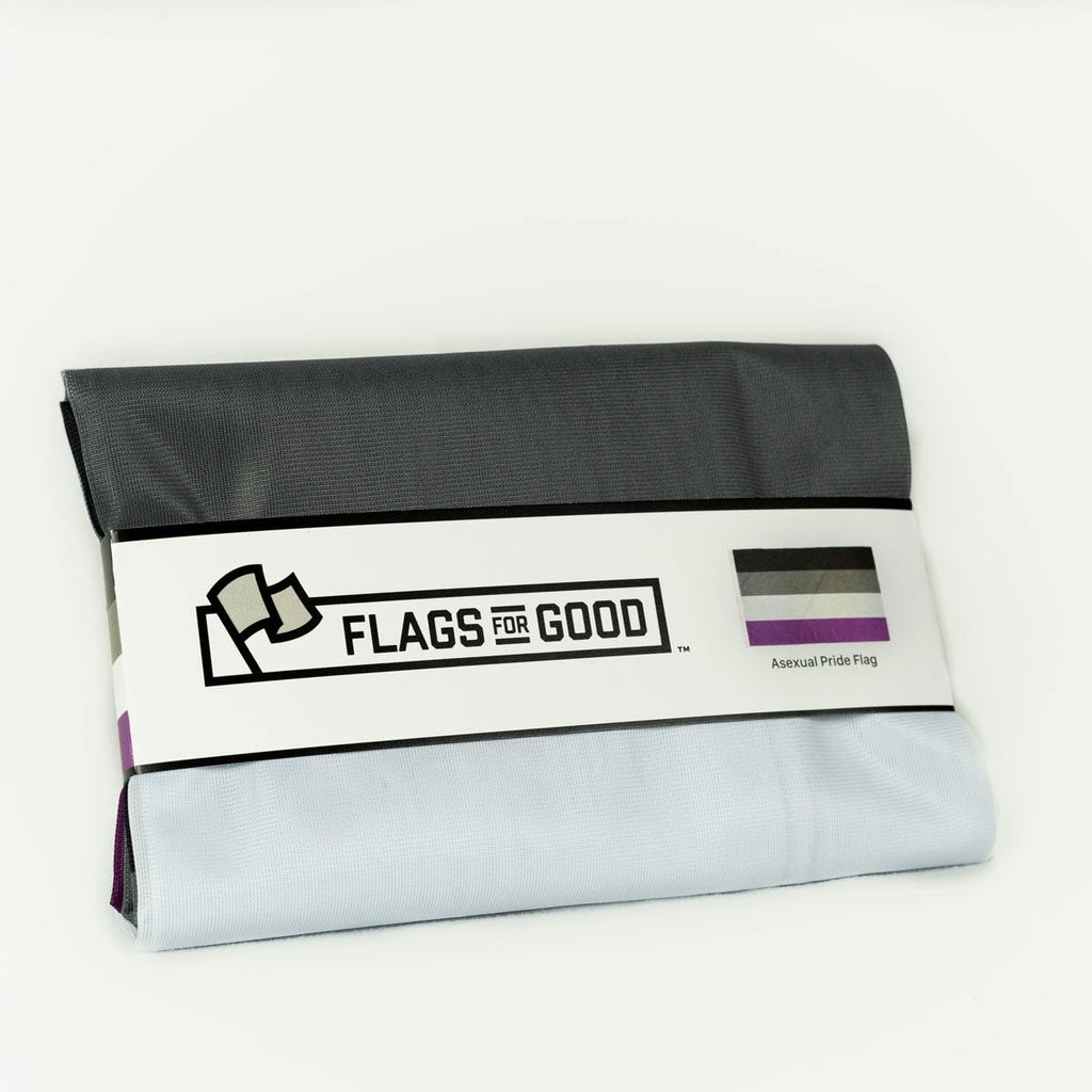Asexual (Ace) Pride Flag Flag La Vie Bien Asexual (Ace) Pride Flag