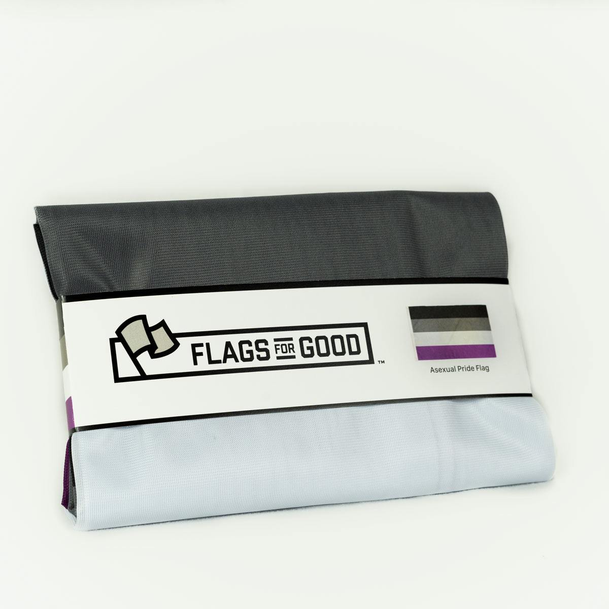 Asexual (Ace) Pride Flag Flag La Vie Bien Asexual (Ace) Pride Flag