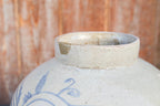 Asian Blue and White Glazed Pot Accents La Vie Bien Asian Blue and White Glazed Pot