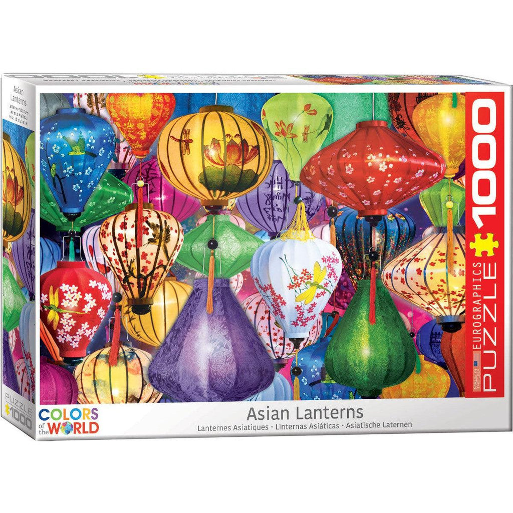 Asian Lanterns 1000 Piece Jigsaw Puzzle Eurographics Jigsaw Puzzle La Vie Bien Asian Lanterns 1000 Piece Jigsaw Puzzle Eurographics