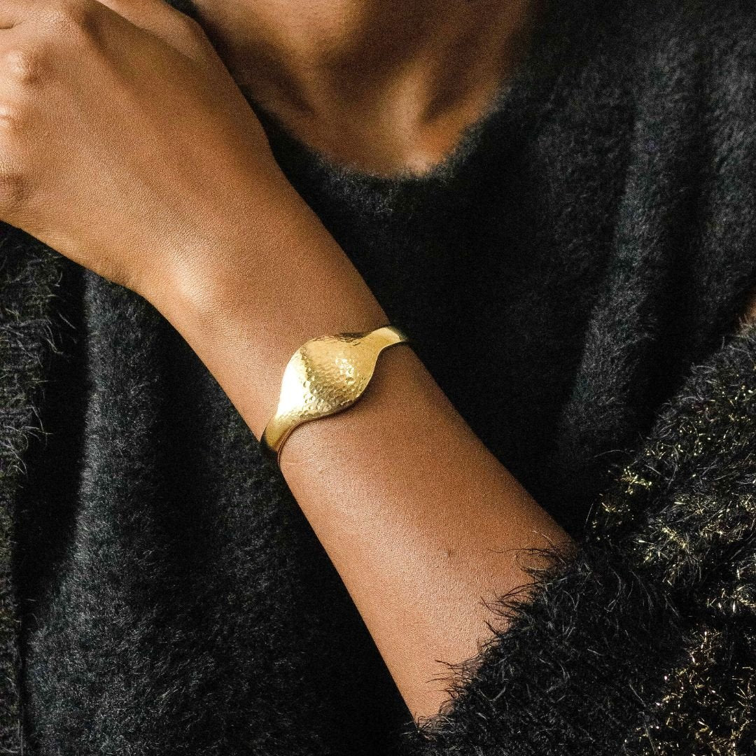 Asili Open Cuff Bracelet for Women, Adjustable Bracelet Bracelets La Vie Bien Asili Open Cuff Bracelet for Women, Adjustable Bracelet