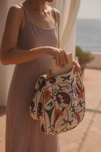 Tulip Garden Suzani Tote Bags by Soléa