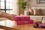 Assorted Brocade Gift Box, Set of 2 Traditional Gifts La Vie Bien Assorted Brocade Gift Box, Set of 2