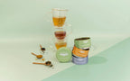 Assorted Trio Tin & Spoon - Organic Black, Green, Herbal Tea by Ethical Trade Co