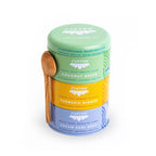 Assorted Trio Tin & Spoon - Organic Black, Green, Herbal Tea by Ethical Trade Co