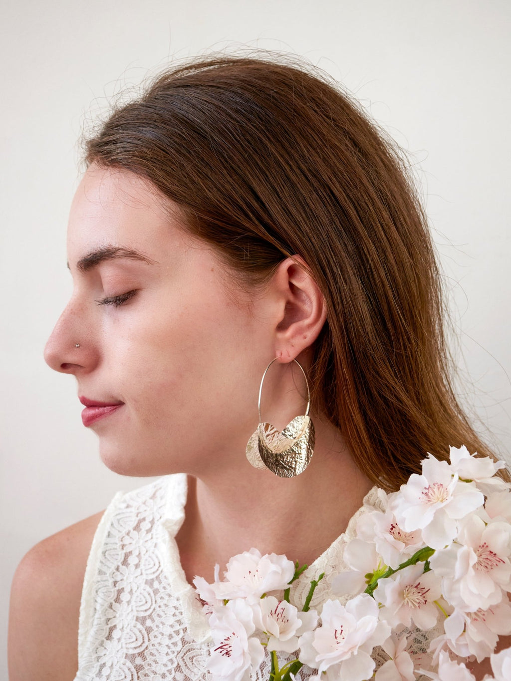 Astrid Statement Hoops