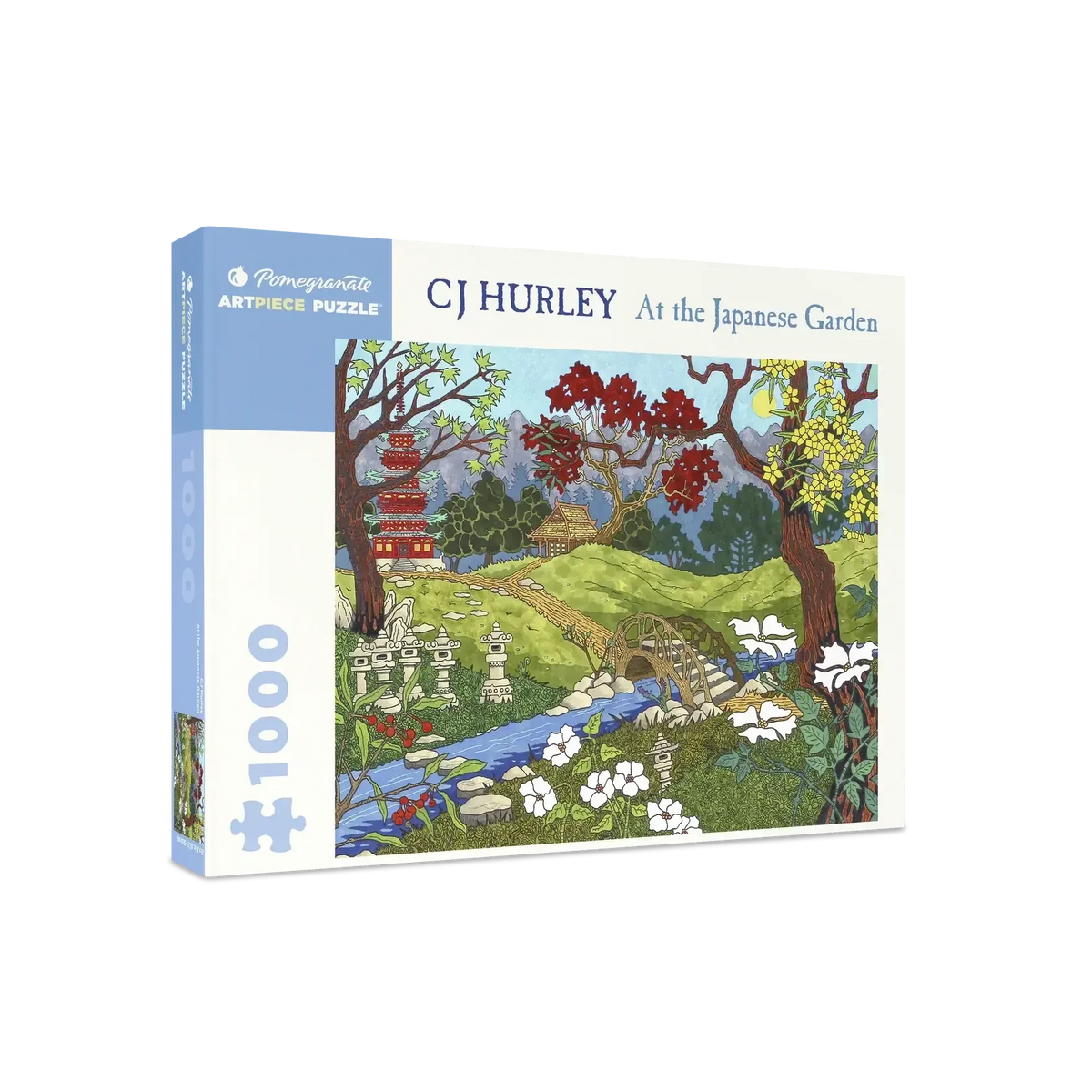 At the Japanese Garden 1000 Piece Jigsaw Puzzle Pomegranate Jigsaw Puzzle La Vie Bien At the Japanese Garden 1000 Piece Jigsaw Puzzle Pomegranate
